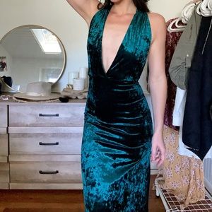 Lulu’s Dreams of Sheen Convertible Maxi Dress